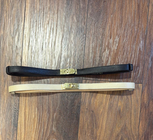 Ceinture en cuir véritable