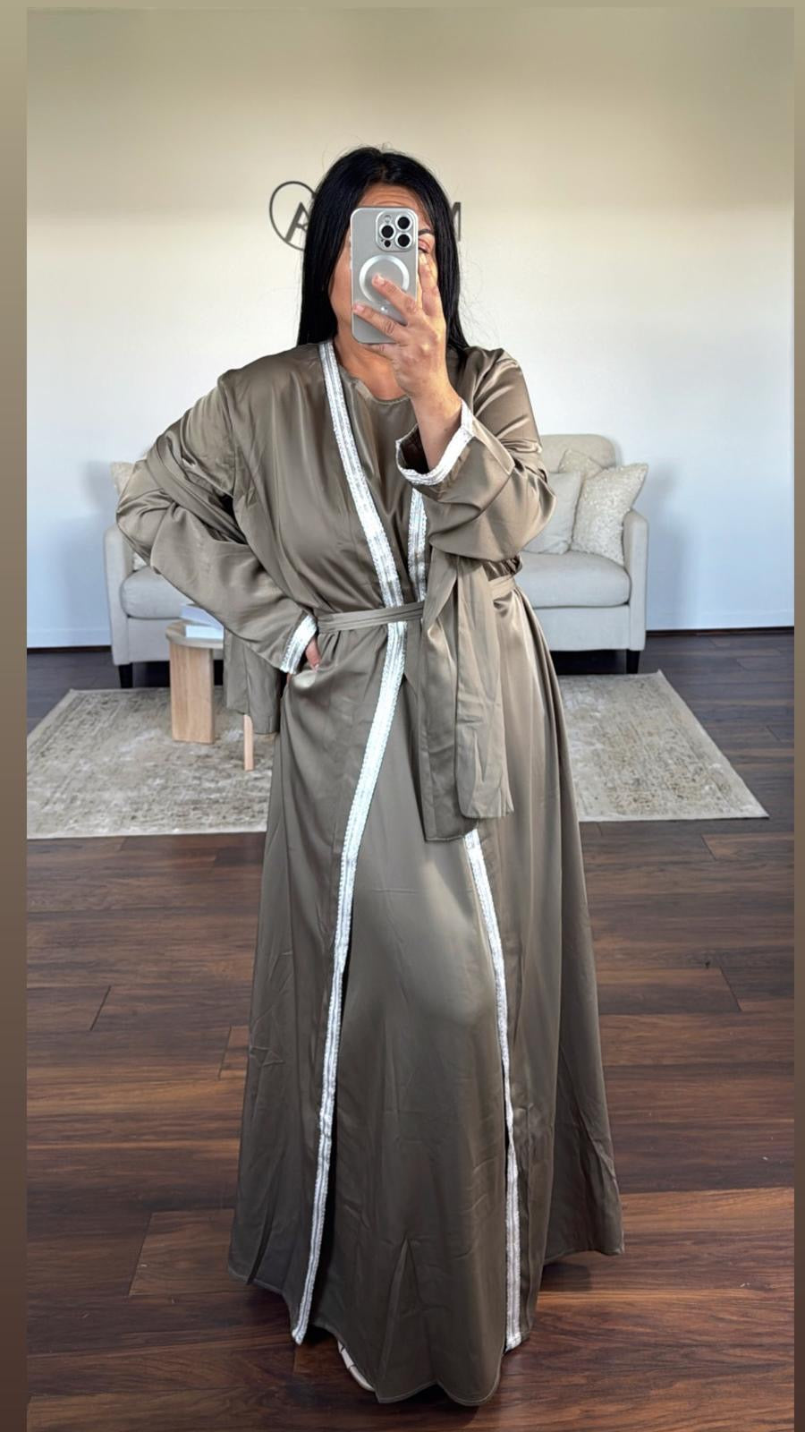 Ensemble Abaya 3 pièces