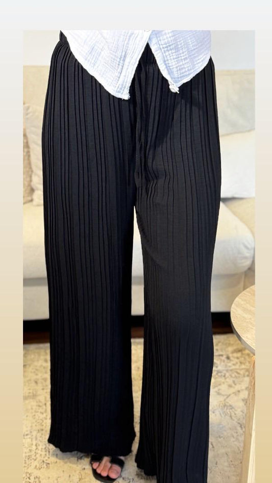 Pantalon plissé