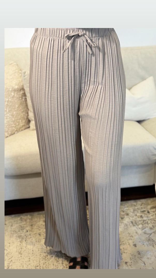 Pantalon plissé