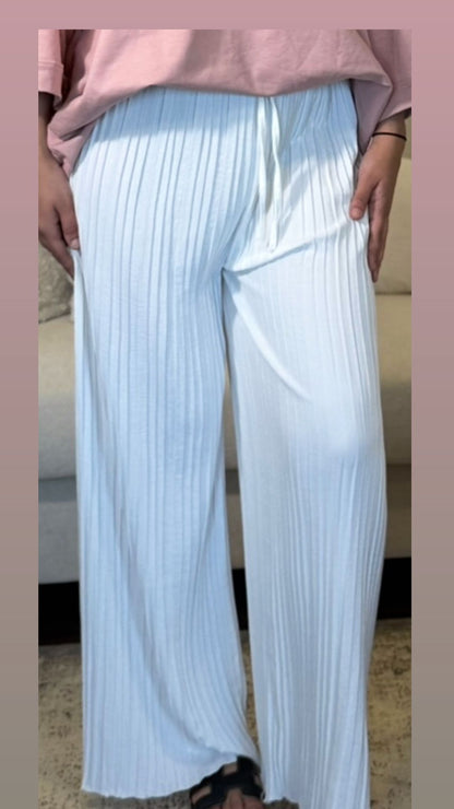 Pantalon plissé